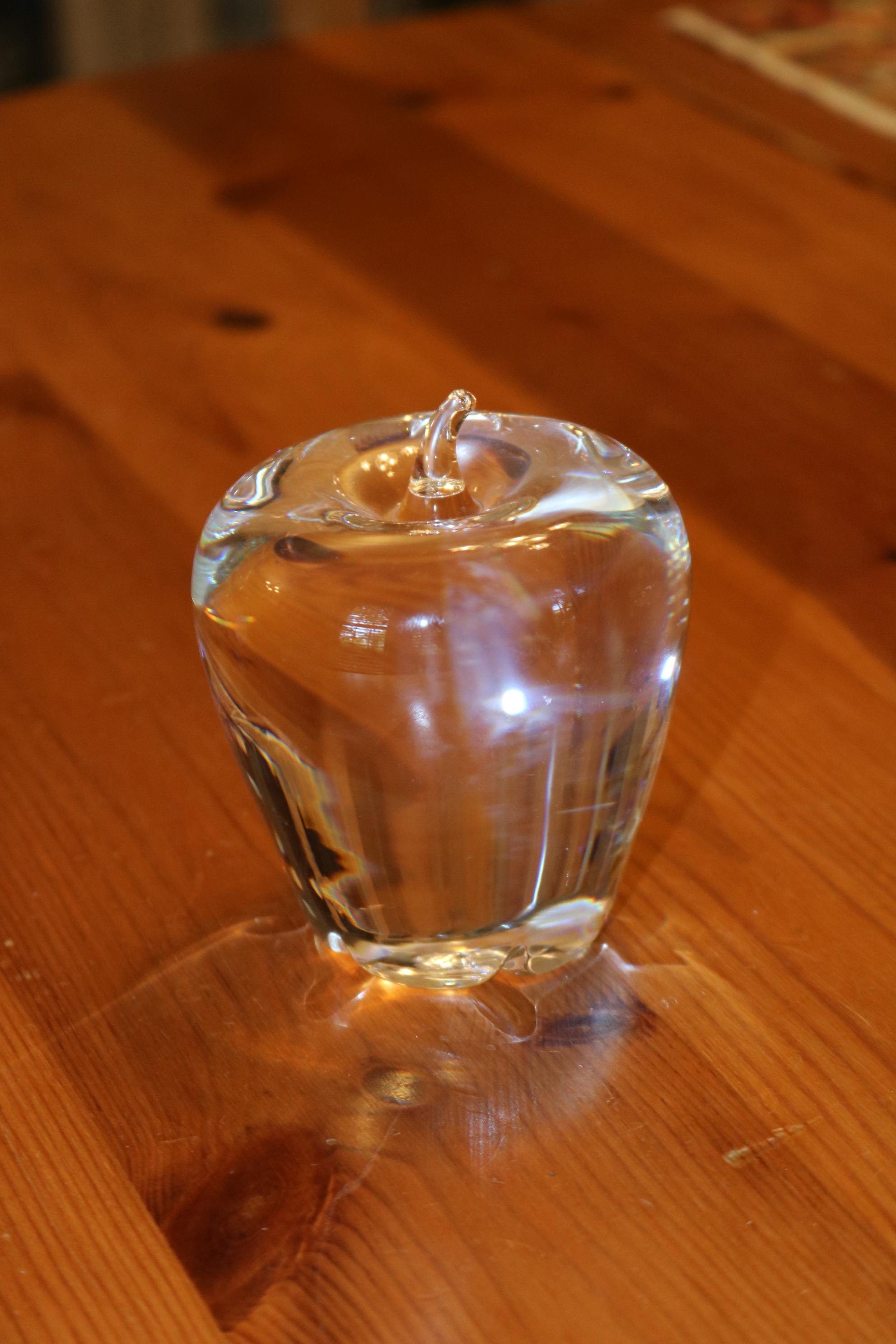 Steuben Glass Apple - Etsy