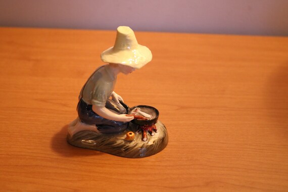 Royal doulton river boy figurine deals