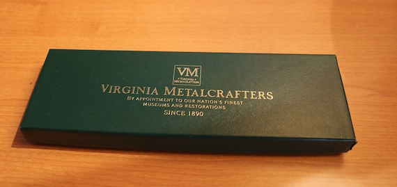 Virginia Letter Opener – Jefferson Brass Company