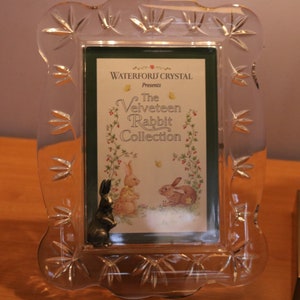 Waterford Crystal Velveteen Rabbit Picture Frame - Etsy