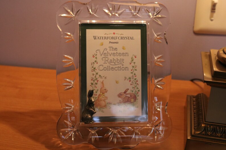 Waterford Crystal Velveteen Rabbit Picture Frame - Etsy