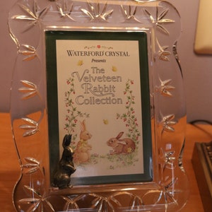 Waterford Crystal Velveteen Rabbit Picture Frame - Etsy