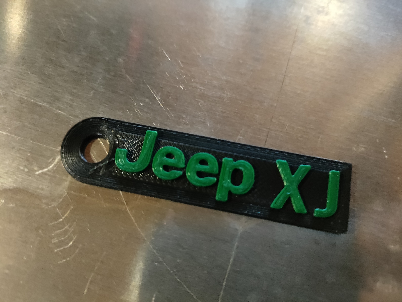 3D Printed Jeep XJ Keychain Etsy