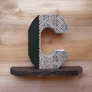 BOOK LETTERS (C), #225 ...Ready Made Letters, Letter Books Cut Book Letters, Book Art, Bridal Showers, Nursery Decor, Baby Gifts, Book Worms