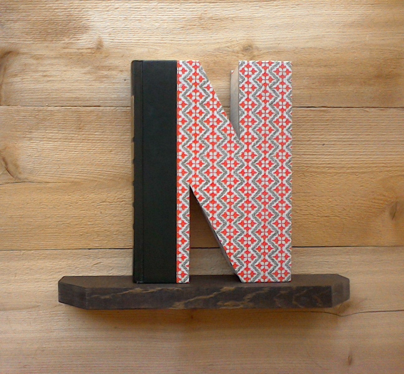 BOOK LETTER (N), #264 .... Ready Made Book, Cut Book Letters, Letter ...