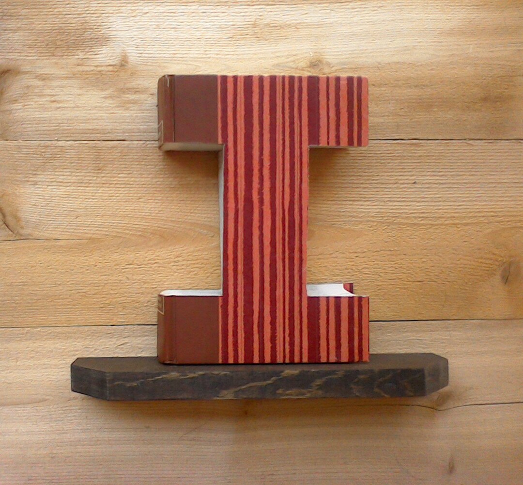 BOOK LETTERS (i), #241 .... Ready Made Letter, Cut Book Letters, Book ...