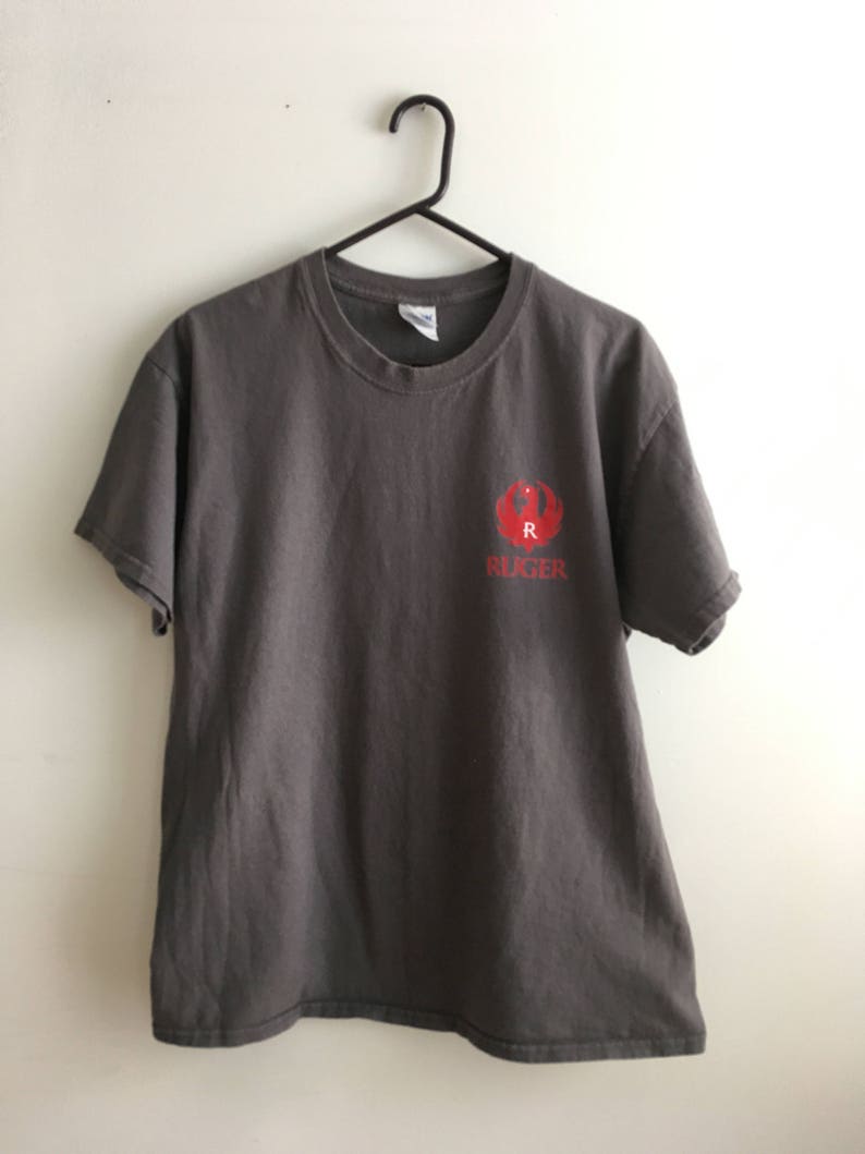Ruger Red Logo T Shirt Etsy