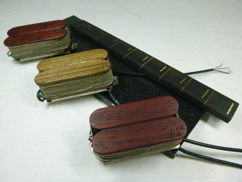 Wooden Electric Guitar Humbucking Pickup Neodymium Etsy