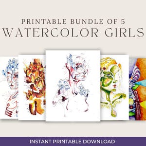 Printable Art Bundle | Surreal Artwork Fantasy Art Print Digital Download Printable Art Fantasy Digital Art 300DPI Large Files for Printify