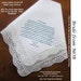 see more listings in the Bride & Groom Hankies section