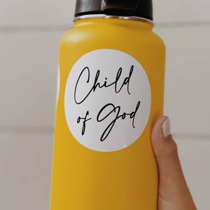 Child of God Sticker • Christian Gift • Great for your bumper or laptop!