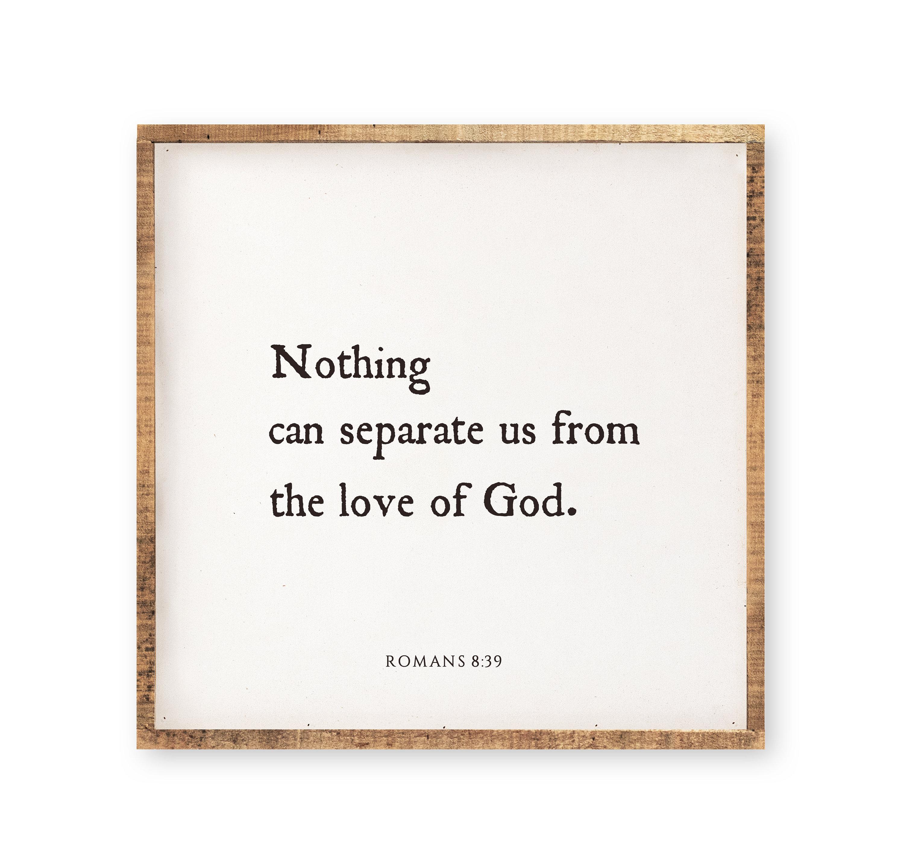 Nothing Can Separate Us From the Love of God 36 X 36 - Etsy