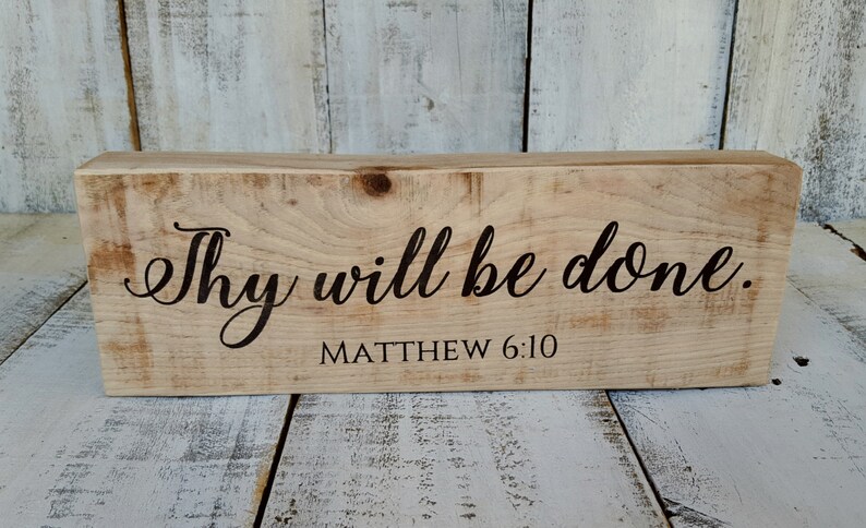 Thy Will Be Done
