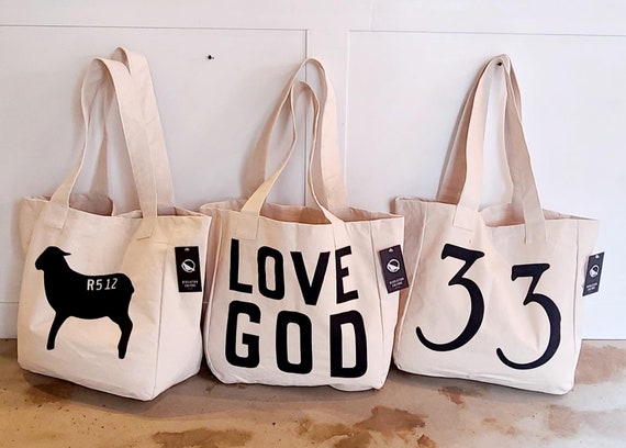 Christian Lamb Image Tote Bag Christian Lamb Image Tote Bag