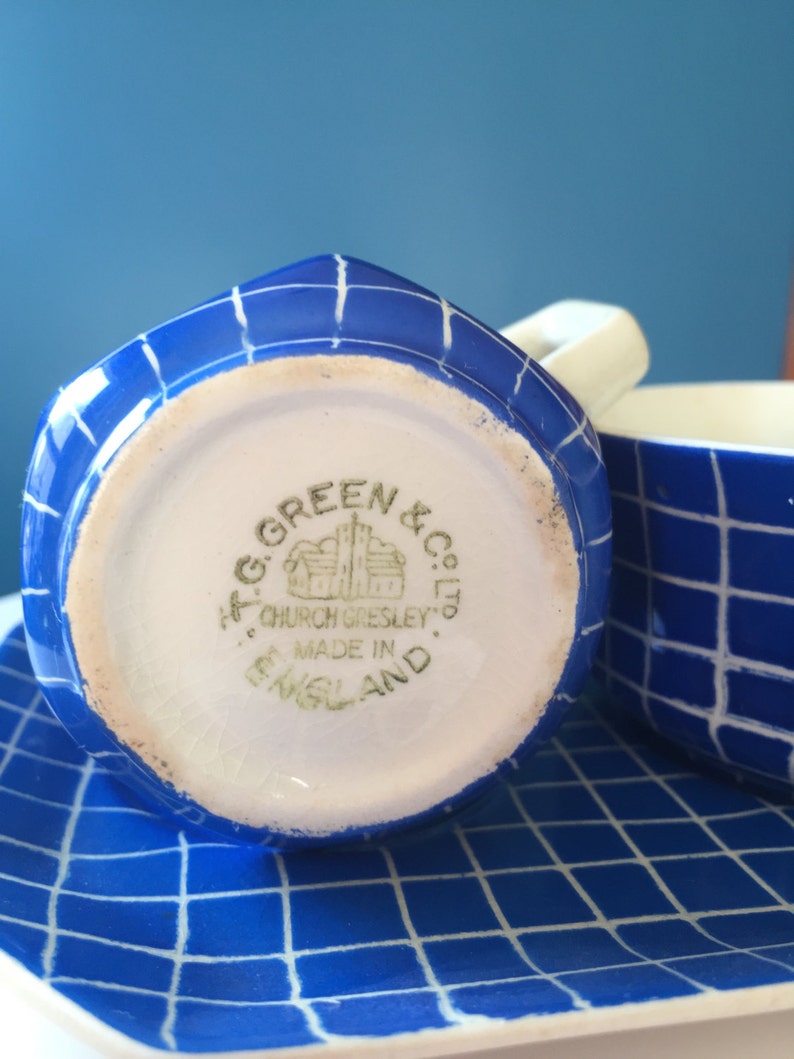 Vintage midcentury T.G. Green & Co. Ltd Church Gresley Etsy