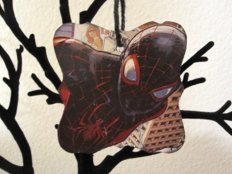 spiderman ornament diy