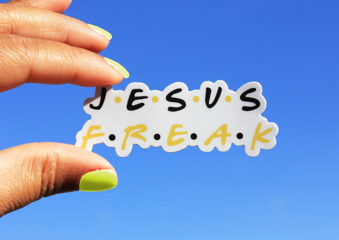 Jesus Freak Crazy About Jesus Jesus Decal Laptop - Etsy