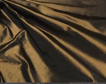 bronze satin blouse