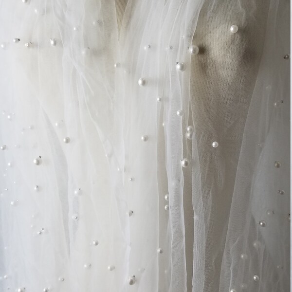 Sheer Beaded Fabric Etsy