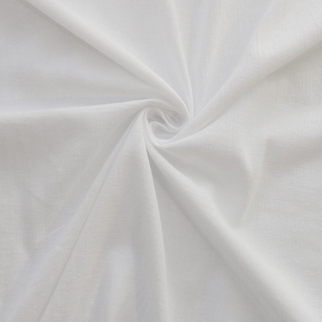 Zuma Fabrics 100% WHITE COTTON GAUZE Sold by Yard Used for - Etsy