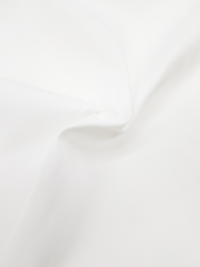 Medical White Color Zuma Fabric Micro Fiber Polyester WATERPROOF DWR Scrub White Used For Sewing Hospital Scrub Gown DIY 1 Yardx60 inch