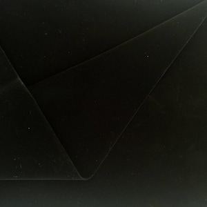 Flocking Velvet (Black) by the yard