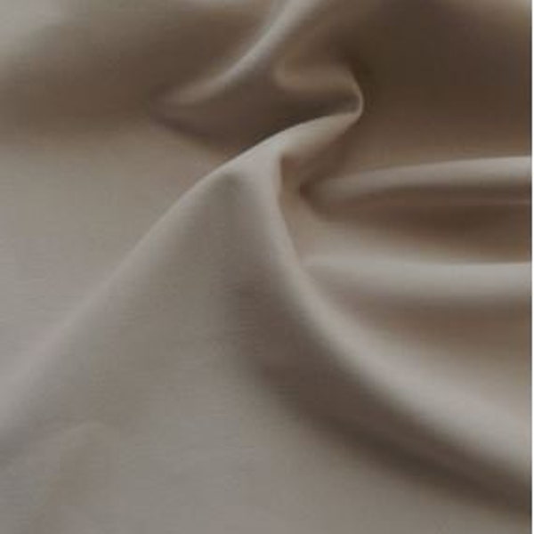 Zuma Fabrics Stretch Scuba Knit Neoprene Sold By The Yard (LIGHT TAUPE Color 1 Yard) Uses costumes apparel masks sewing