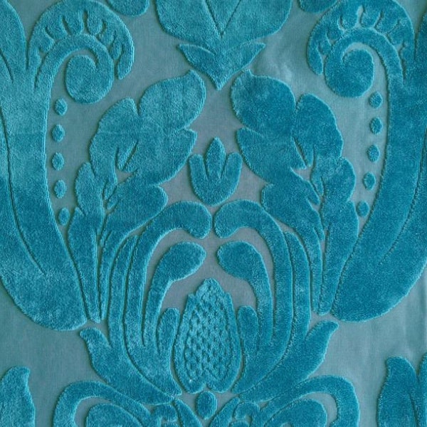 CUT VELVET - Facade Velvet -  use for Home Decor Upholstery and Drapery for Sewing Apparel by the Yard