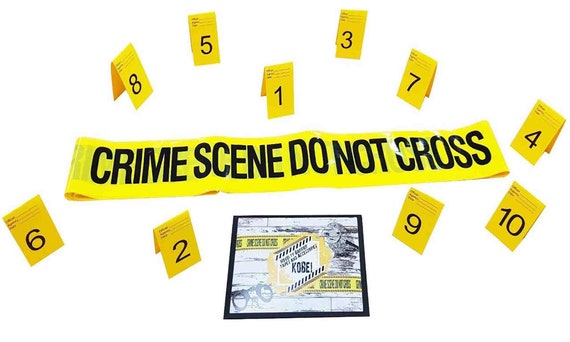 . ,Photo Evidence Cards , x2 1 to 4 4 in x 6 in Kobe1 Police Crime Scene Kit:Police Barrier Tape ,Evidence Bags 20 ft x1 . ,Photo Evidence Cards , x2 1 to 4 4 in x 6 in Kobe1 Police Crime Scene Kit:Police Barrier Tape ,Evidence Bags 20 ft x1