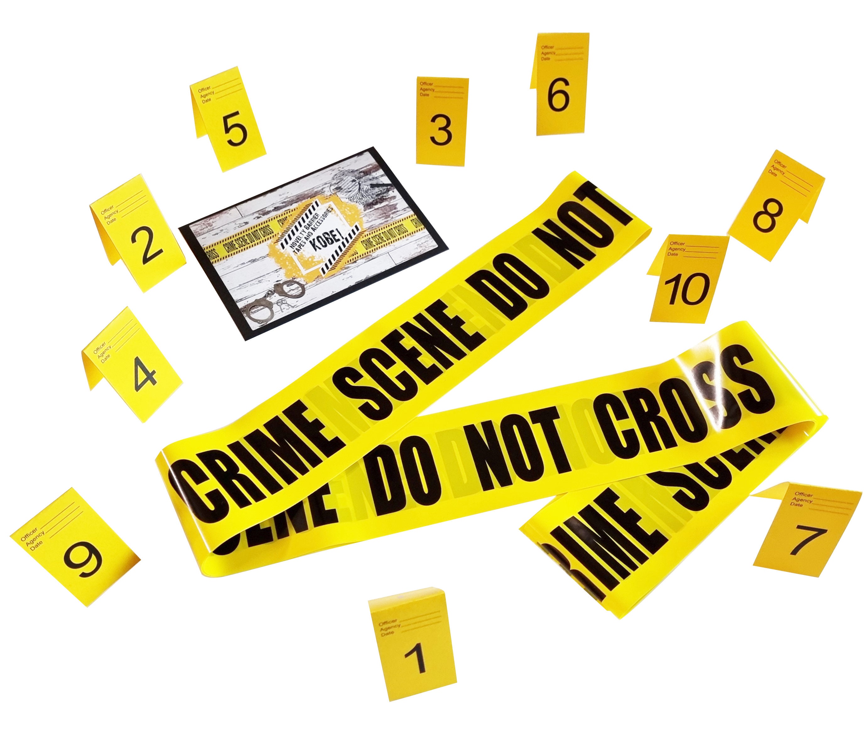 CRIME SCENE DO NOT CROSS Barrier Tape, Forensic Tools & Teaching Supplies:  Educational Innovations, Inc.