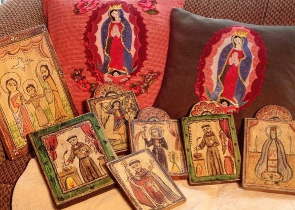 San Pasqual Patron Saint of Cooks Kitchens and Shepherds. Etsy UK