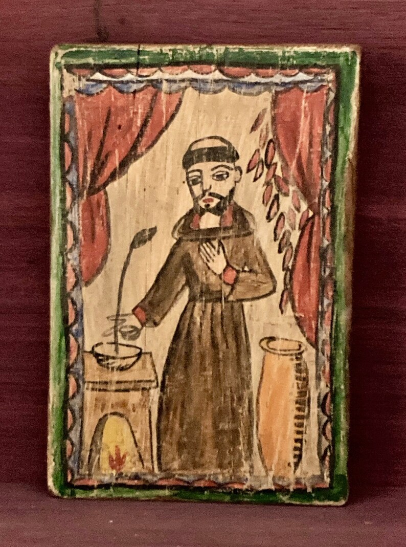 San Pasqual Patron Saint of Cooks Kitchens and Shepherds. Etsy UK