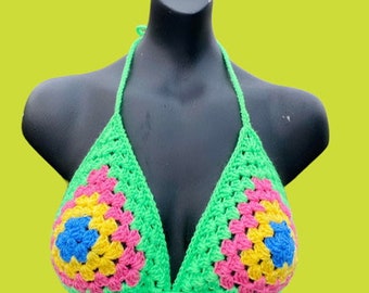 CROCHET PATTERN for Summer Crochet Bralette