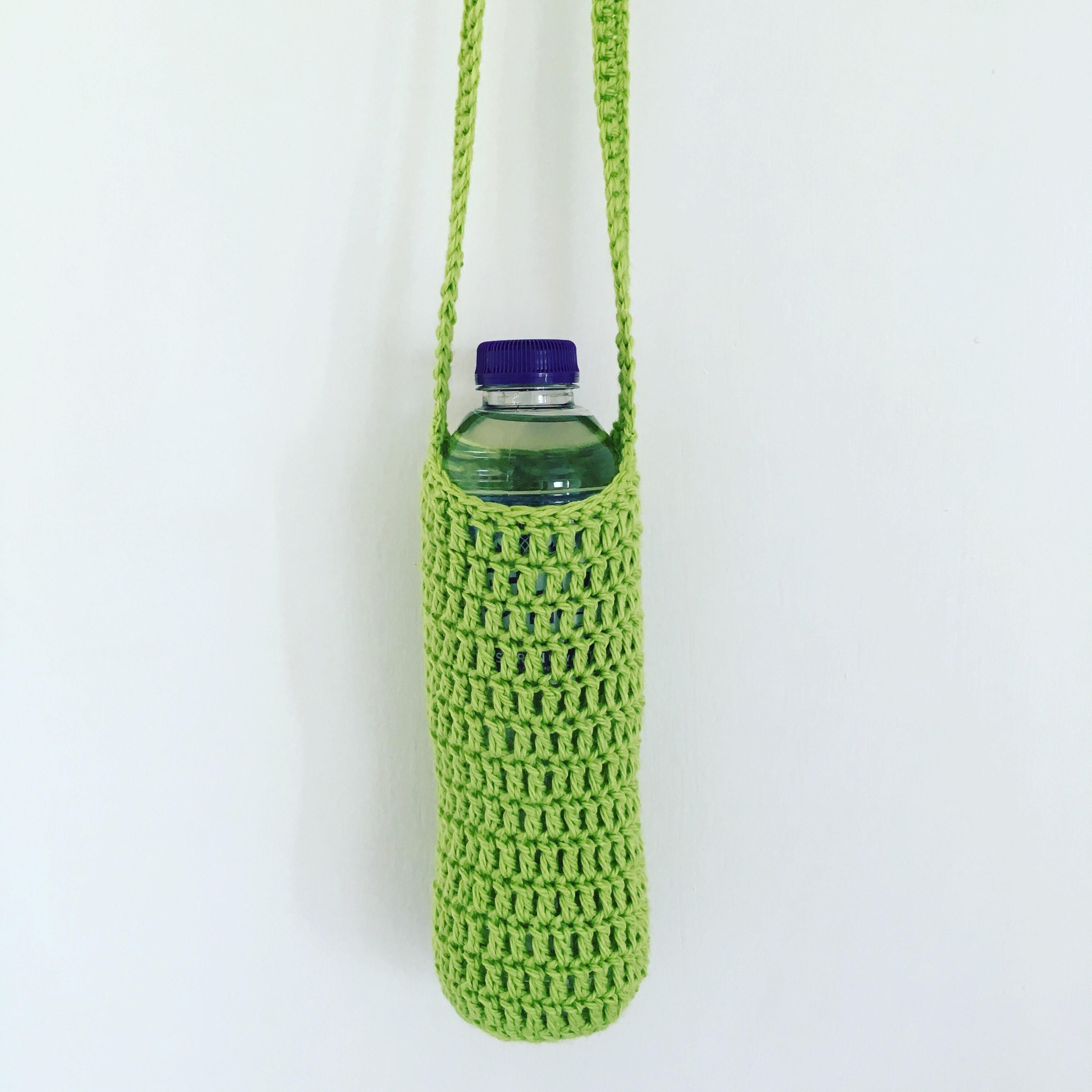 Water Bottle Crochet Holder | Etsy