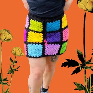 CROCHET PATTERN for Ibiza Crochet Skirt