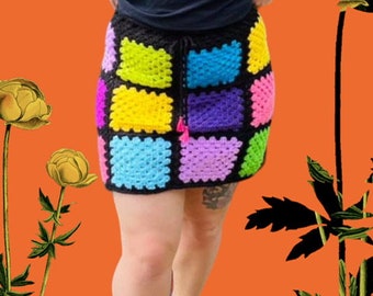 CROCHET PATTERN for Ibiza Crochet Skirt