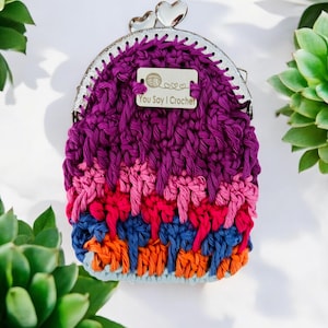 Coin Crochet Purse