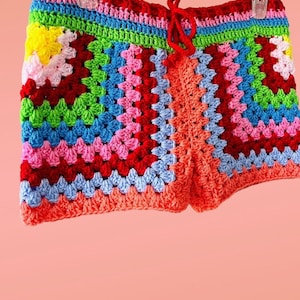 CROCHET PATTERN for Aysmmetric Crochet Shorts