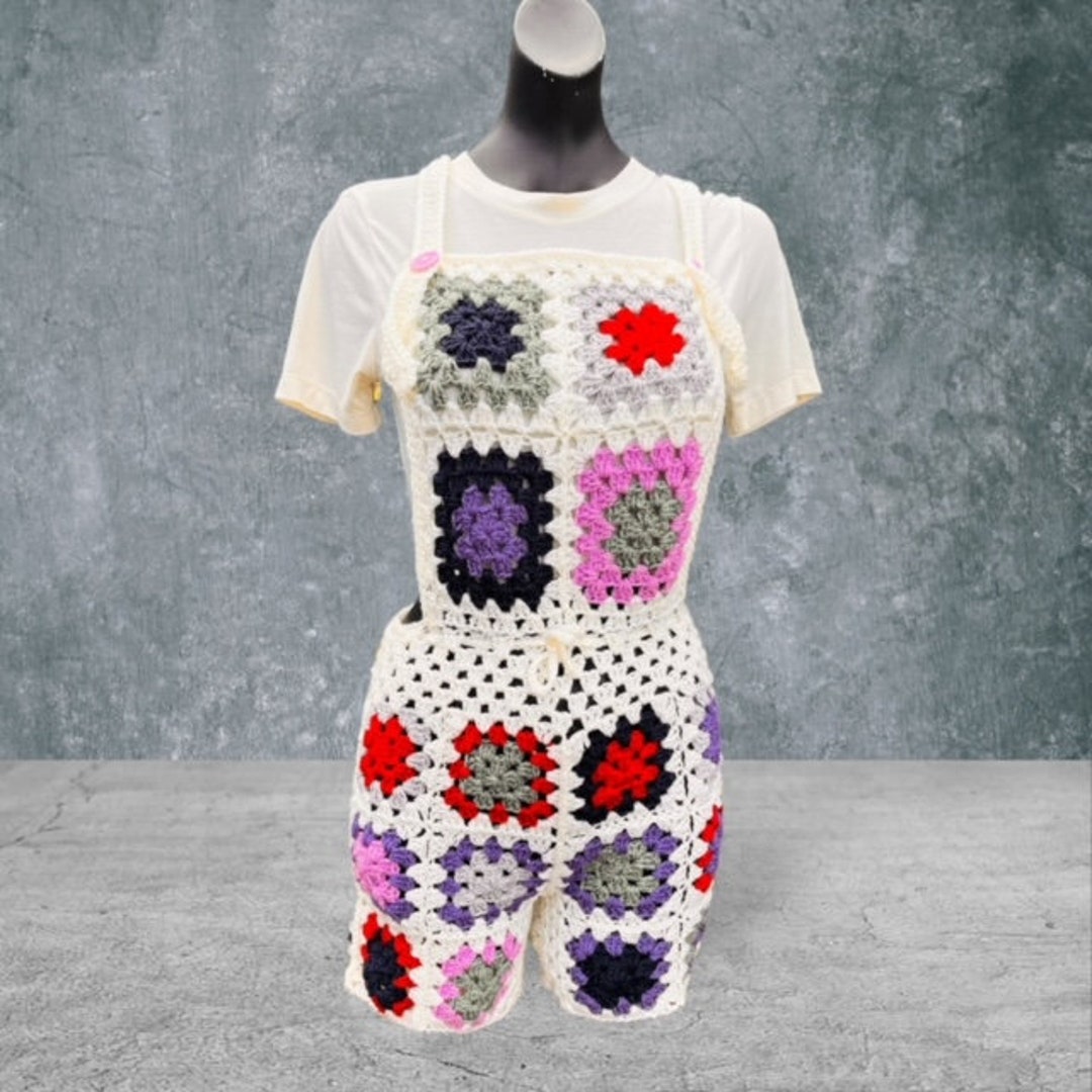 Bow Crochet Playsuit