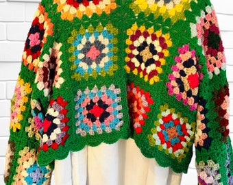 CROCHET PATTERN for Collared Short Crochet Jacket