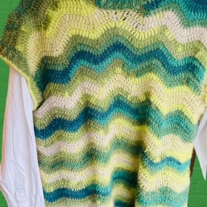 CROCHET PATTERN for Wavelet Crochet Tank Top