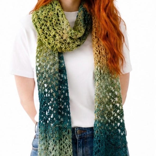 CROCHET PATTERN for Crochet Scarf