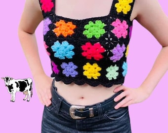 CROCHET PATTERN for Ibiza Crochet Top