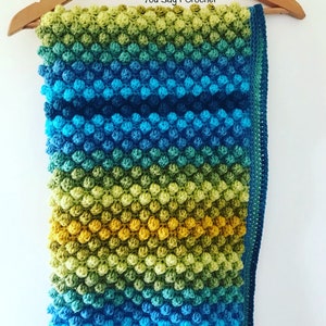 CROCHET PATTERN for Bobble Crochet Blanket
