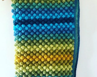 CROCHET PATTERN for Bobble Crochet Blanket