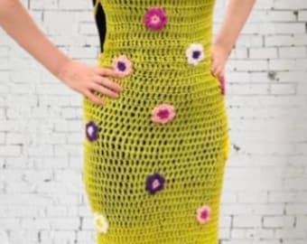 CROCHET PATTERN for Wild Crochet Dress