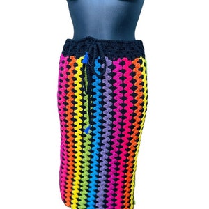 CROCHET PATTERN for Crochet Midi Skirt