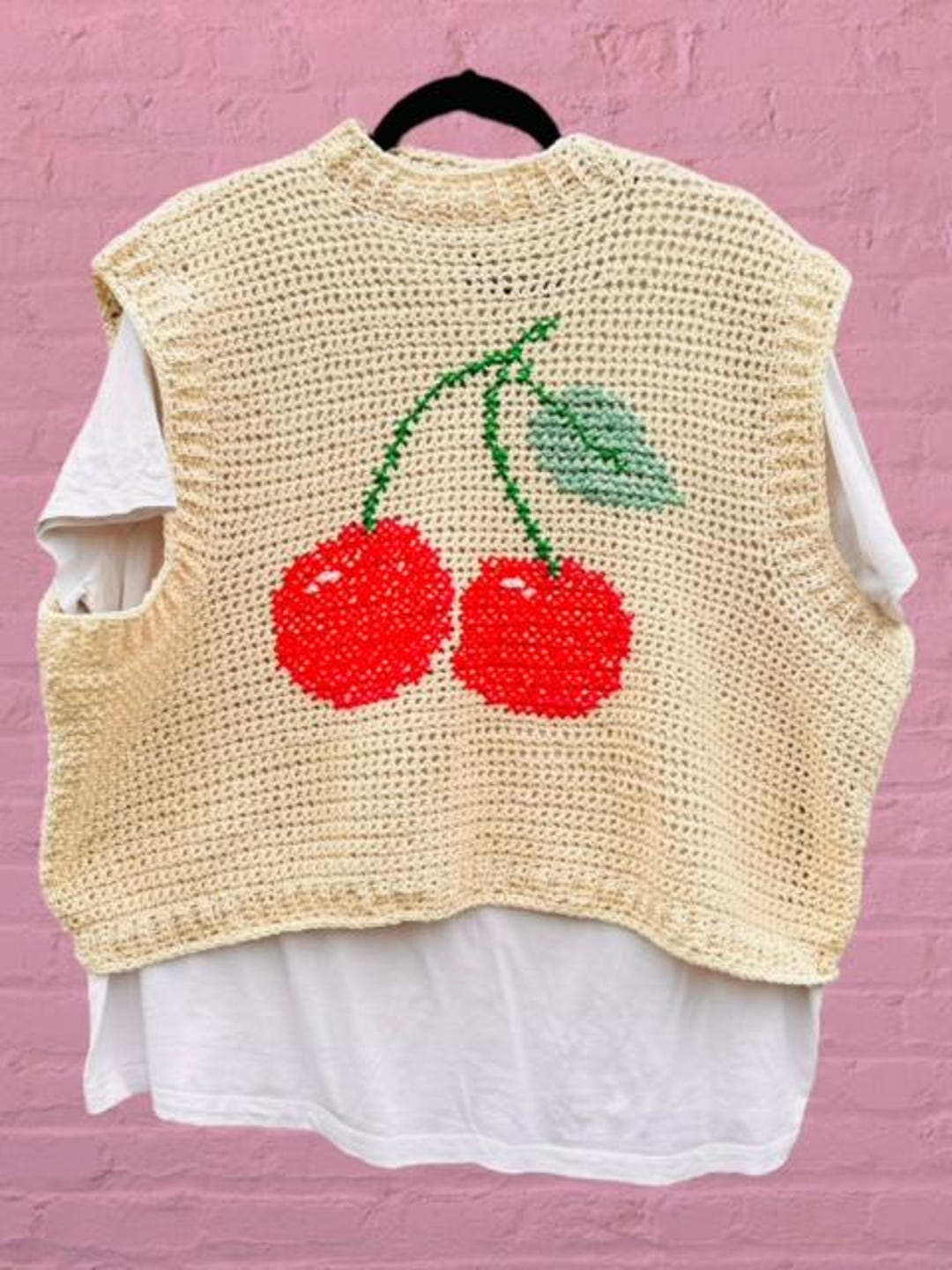 CROCHET PATTERN for Cherry Crochet Tank Top - Etsy