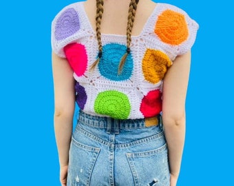 CROCHET PATTERN for Sun Crochet Top