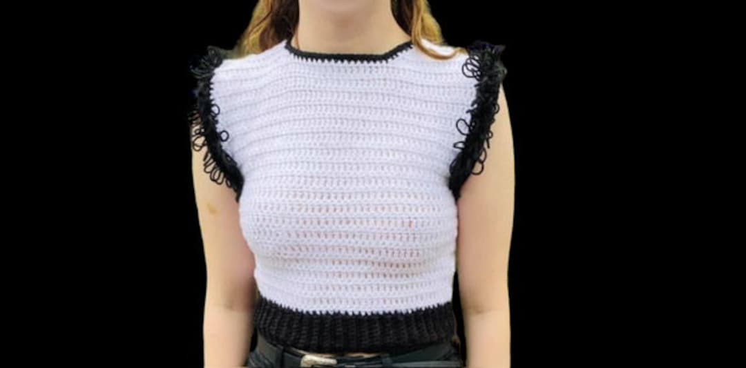 Crochet Loop Top CROCHET PATTERN for Loopy Crochet Top - Etsy